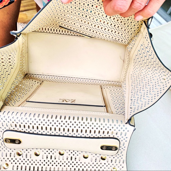 ZAC Zac Posen Floral Eartha Medium Soft Top Handle - Picture 3 of 16